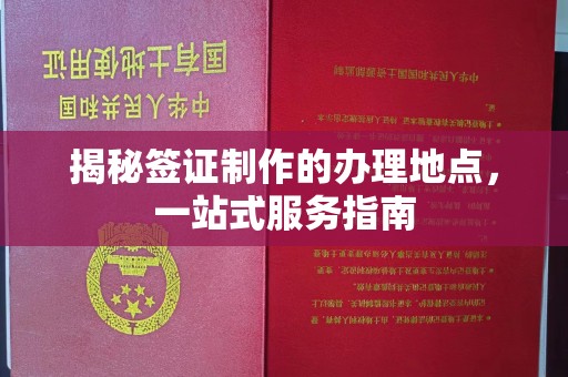 易县揭秘签证制作的办理地点，一站式服务指南